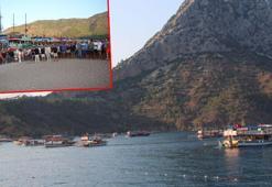 Antalya'da teknecilerden kornalı eylem