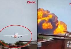 Hindistan'da yolcu uçağı düştü