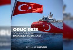 Oruç Reis, ilk kıtalar arası görevini tamamladı