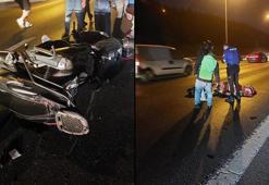 FSM Köprüsü girişinde motosiklet kazası: 1 ölü 2 yaralı