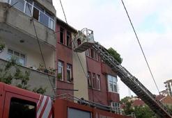 Avcılar'da dairede patlama sonrası çıkan yangın itfaiye tarafından söndürüldü
