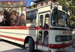 1985 model otobüsü 'Allı Turnam' ile 3 yıldır Anadolu'yu geziyor