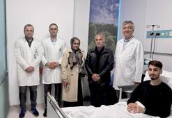 4 ayda 45 kiloya düşen 19 yaşındaki Davut, babasının böbreğiyle hayata tutundu