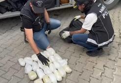 Yolcu valizinden 13 kilo metamfetamin çıktı