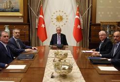 Cumhurbaşkanı Erdoğan başkanlığında 'güvenlik' toplantısı