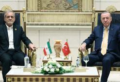 Cumhurbaşkanı Erdoğan, İran Cumhurbaşkanı Pezeşkiyan ile görüştü