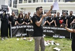 HEP-SEN’den, sağlık çalışanlarının haklarıyla ilgili basın açıklaması