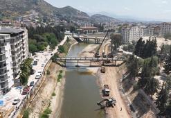 Depremde zarar gören Asi Nehri’nde ıslah çalışması başlatıldı