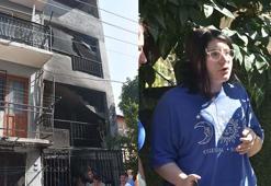 İzmir'de 3 katlı binada yangın paniği; Defne'yi mahalleli kurtardı