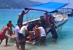 Fethiye'de paraşüt denize düştü, pilot yaralandı