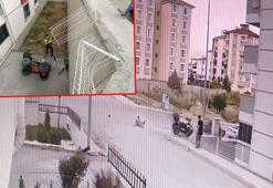 ATV’den düşen çocuk yaralandı, sürücü kaçtı; kaza kamerada