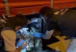 TIR'da 50 milyon TL değerinde kehribar ile pırlanta taşlı yüzükler ele geçirildi