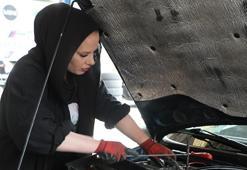 Makyözlüğü bıraktı, sanayide 'Aybüke usta' oldu