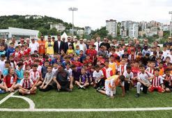 Samsunspor tesisleri minik futbolculara ev sahipliği yapıyor