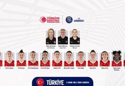 A Milli Kadın Basketbol Takımı’nın 12 kişilik Avrupa Şampiyonası kadrosu belli oldu