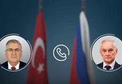 Bakan Güler, Rus mevkidaşı Belousov telefonda görüştü