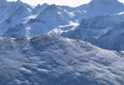 Kaçkar Dağları'nda kar güzelliği