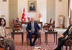 TBMM Başkanı Numan Kurtulmuş, DEM Parti'li Temelli ve Koçyiğit'i kabul etti