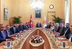 TBMM Başkanı Kurtulmuş, Doğu ve Güneydoğu Anadolu Baro Başkanlarını kabul etti