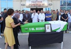 Beyin tümöründen ölen doktor, beyaz önlüğüyle uğurlandı