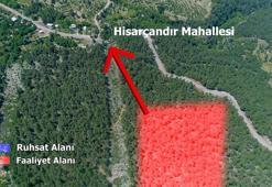 Hisarçandır'da ormanda dinamit tehlikesine karşı köylülerden imza kampanyası