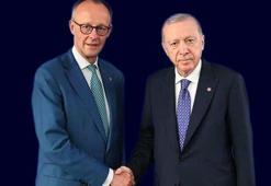 Cumhurbaşkanı Erdoğan, Almanya Başbakanı Merz ile görüştü