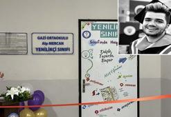 Bolu'daki otel yangınında hayatını kaybeden Alp'in adı yenilikçi sınıfa verildi