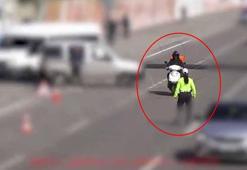 'Dur' ihtarına uymayan ehliyetsiz motosiklet sürücüsüne 39,5 TL ceza