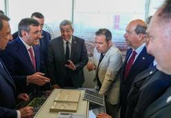 Cumhurbaşkanı Yardımcısı Yılmaz, KKTC'de Cumhurbaşkanı Tatar ve Başbakan Üstel ile Güzelyurt'u ziyaret etti
