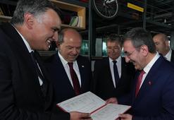 Cumhurbaşkanı Yardımcısı Yılmaz, KKTC'de ODTÜ’nün Kalkanlı Teknoloji Vadisi’ni ziyaret etti