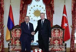 Cumhurbaşkanı Erdoğan, Ermenistan Başbakanı Paşinyan'ı kabul etti