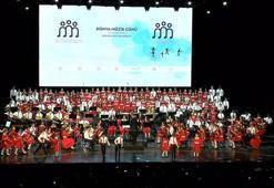 Cumhurbaşkanlığı Çocuk Orkestrası, Dünya Müzik Günü'nü AKM'de kutladı