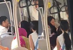 Denizli'de belediye otobüsünde kavga; 1 gözaltı