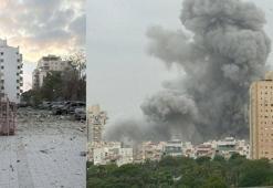 İran'dan, İsrail'e balistik füzelerle saldırı