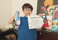 7 yaşında matematikte dünya şampiyonluğunu kazandı; hedefi biliminsanı olmak