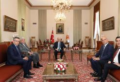 TBMM Başkanı Kurtulmuş, Dervişoğlu'nu kabul etti