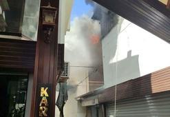 Tarihi Kaleiçi Çarşısı'nda yangın