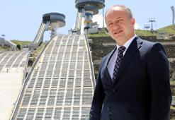 Türkiye'nin tek kayakla atlama kulelerinin pistleri ahşapla kaplanacak