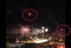 Diyarbakır'da kutlamalarda atılan işaret fişeği, yangına neden oldu