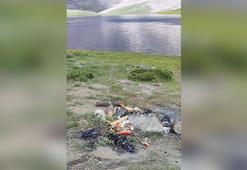 Sessiz kurbağaların yaşam alanı çöplüğe döndü