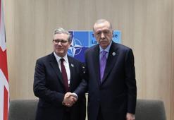 Cumhurbaşkanı Erdoğan, İngiltere Başbakanı Starmer ile görüştü
