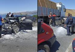 Adilcevaz Kaymakamı Özçelik, kazada yaralandı