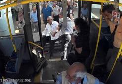 Kırıkkale'de halk otobüsü şoförü, fenalaşan yolcuyu hastaneye götürdü