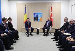 Cumhurbaşkanı Erdoğan, Romanya Cumhurbaşkanı Dan ile görüştü