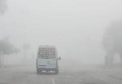 Adana'da sabah saatlerinde sis etkili oldu