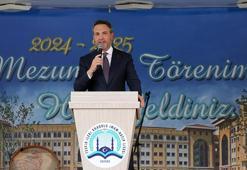 Bakan Bayraktar, liselilerin mezuniyet törenine katıldı