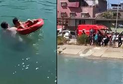 Sulama kanalına düşen Ayaz'ı kurtarmak isteyen dayısı boğuldu