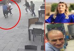 Bıçaklanarak öldürülen Gülizar'ın hastaneye götürülmesi kamerada