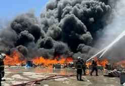 Batman'da meyve suyu fabrikasında yangın