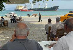 Tekirdağ'da karaya oturan kuru yük gemisini kurtarma çalışmaları 4'üncü gününde